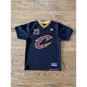 Adidas Lebron James #23 NBA Jersey Cleveland Cavs 2016 Youth Medium Black